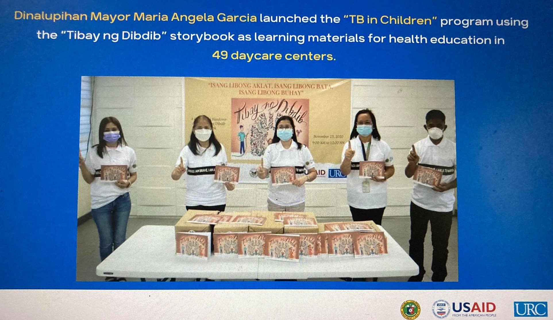 CLCHD, USAID, GMA TV encourage locals to get tested for TB
