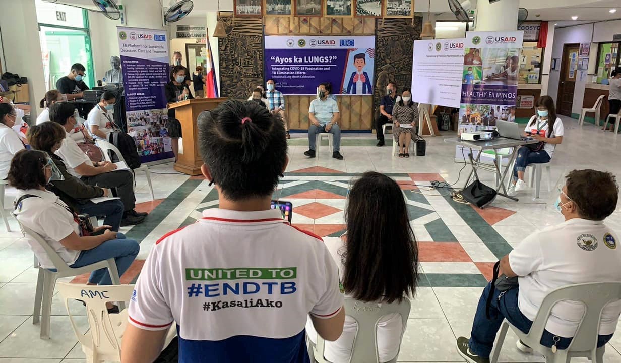 DOH, USAID, Pateros kick off local National Lung Month Celebration